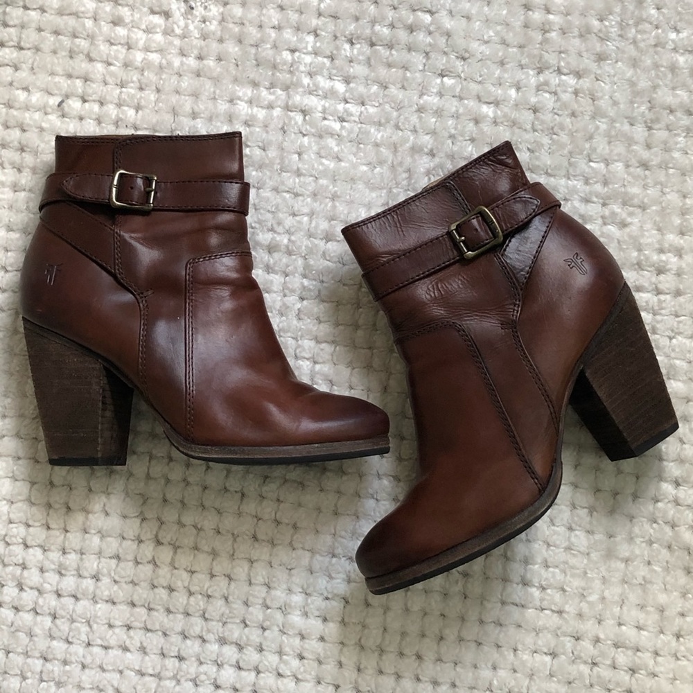 Frye Patty Riding Boot Size 7 Redwood